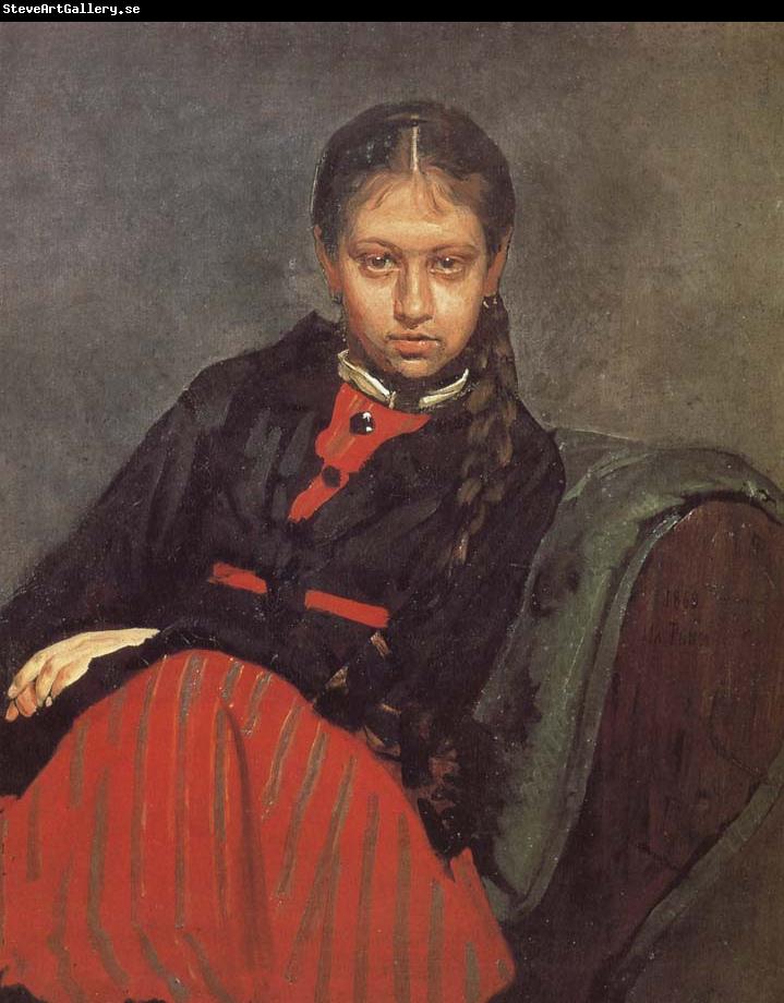Ilia Efimovich Repin Ms. Xie file her portrait